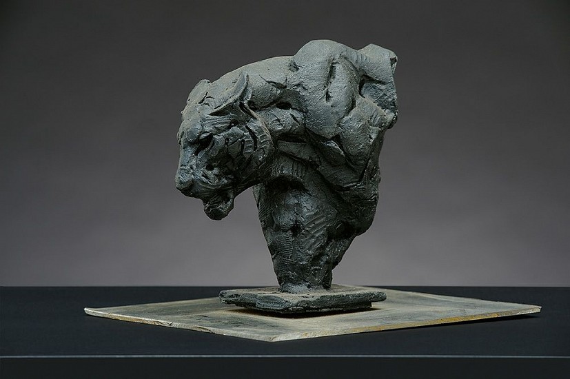 DYLAN LEWIS, Tiger Bust Maquette <br /><br />
Bronze