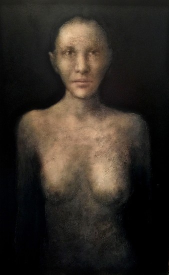 SHANY VAN DEN BERG, Portrait of Texture
2016, Oil on board