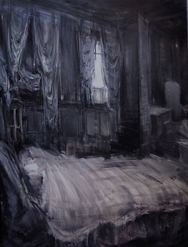 ap 03 14 papetti casa abbandonata 2014 olio su tela cm 200x150