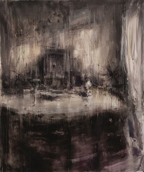 40 reminiscenza 2015 olio su tela cm.205x175