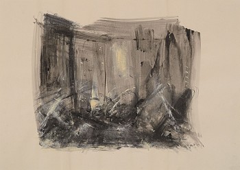 13b non ancora memoria 2015 tecnica mista su carta cm.49 5x69