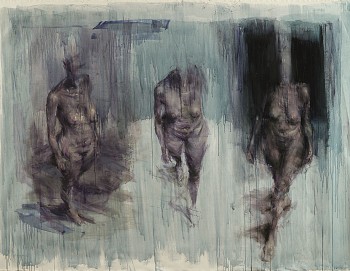 20 brevitaÃ‚Â¦ÃƒÂ§ di percorso 2014 olio su tela cm. 200x270