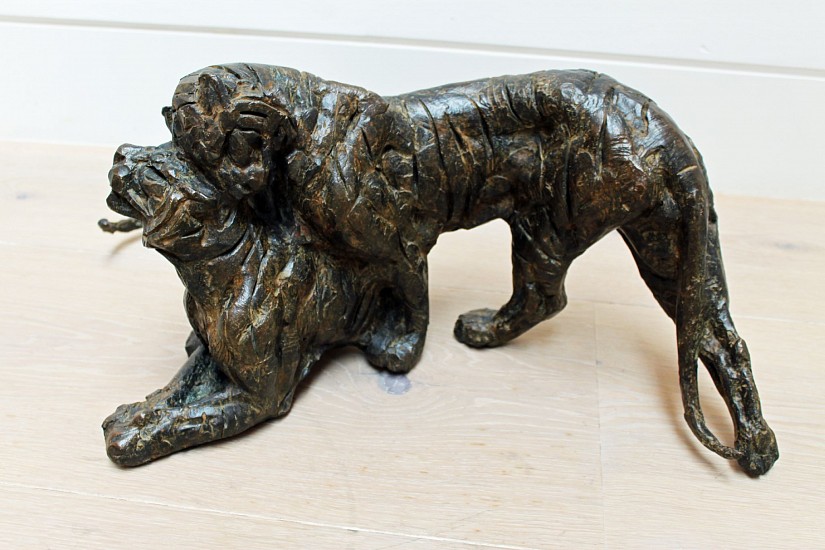 DYLAN LEWIS, S397 Tiger Pair I Maquette
Bronze
