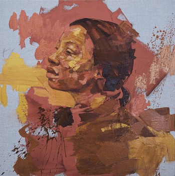 singular 2016 oil on linen 100 x