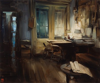 The Living Room Of Louise Bourgeios (From A Photo By Dominique Nabakov) p1bteq3hb01vm41491efi165318ls