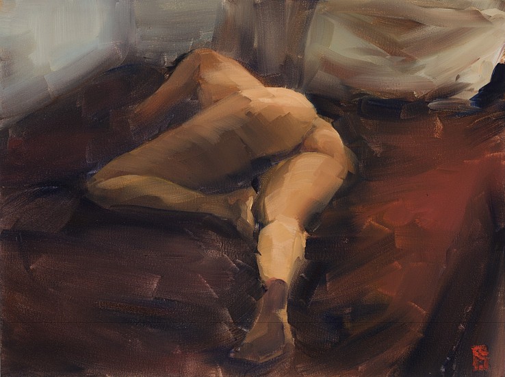 SASHA HARTSLIEF, Reclining Nude II
Oil on canvas