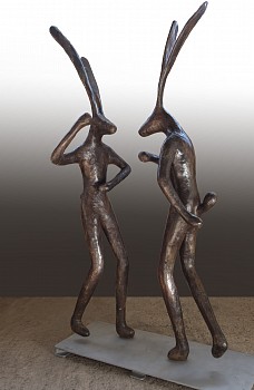 c DANCING HARES