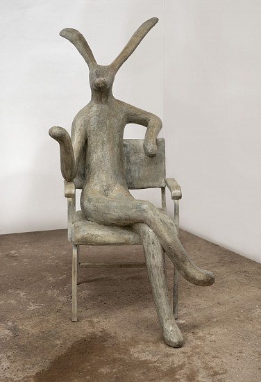 GUY DU TOIT, Hare on a Chair
Bronze