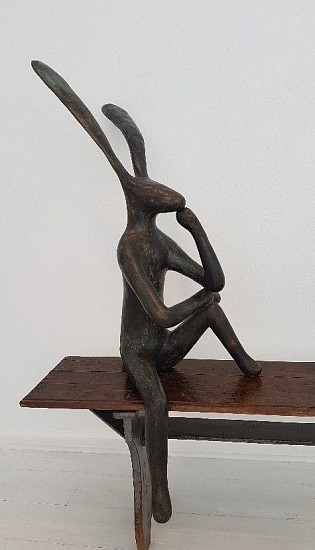 GUY DU TOIT, Hare on Crate II
Bronze