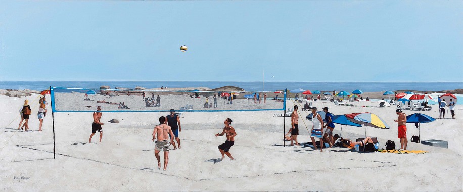DENBY MEYER, Beach Volley Ball
Acrylic on canvas
