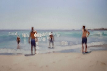 Philip Barlow Flicker Oil on canvas 80cm x 120cm