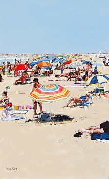 Denby Meyer Soaking up the Sun Acrylic on canvas 40 x 31 cm