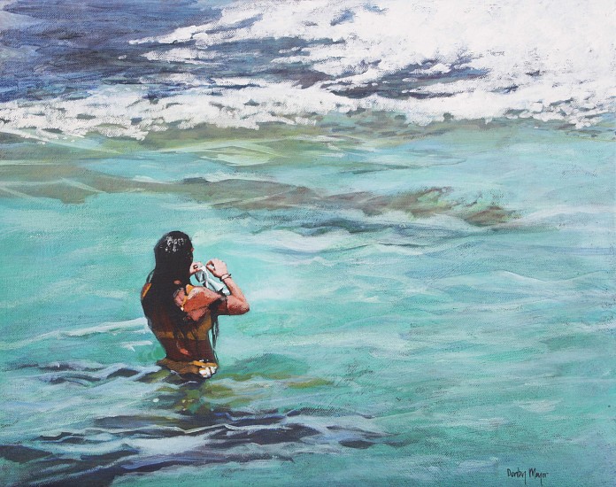 DENBY MEYER, Rock Pool
Acrylic on canvas