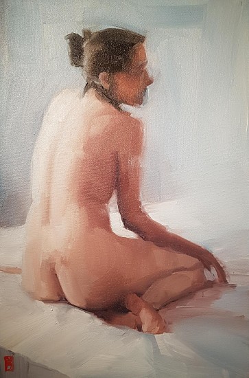 SASHA HARTSLIEF, Nude I
Oil on canvas