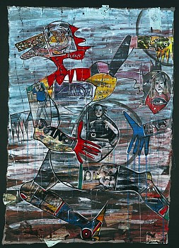 Dancing in my Land IV, mixed media on canvas, 160 x 110 cm.jpeg