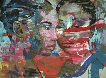 aligned #2 2019 oil on linen 170x230cm