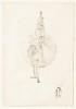 Shany van den Berg, A Short Myth, pencil and gum arabic on vintage paper, 38 x 28 cm