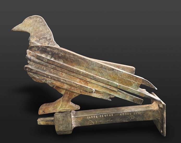 SAREL PETRUS, Bird Vane
Bronze