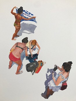 denby meyer everything everything watercolour on paper 76 x 56 cm