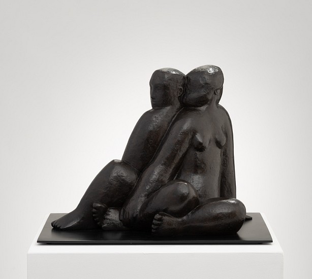 FLORIAN WOZNIAK, Resting Couple (2020)
Bronze