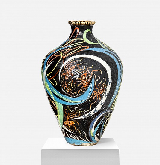 LUCINDA MUDGE, Escape
Glazed ceramic, gold lustre