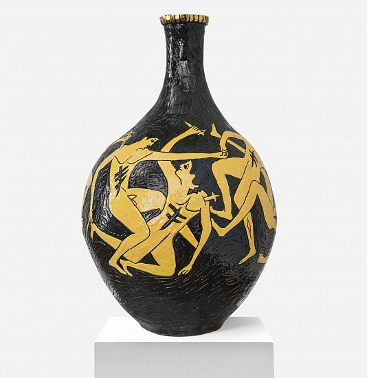 LUCINDA MUDGE, Same Old Story
Glazed ceramic, gold lustre