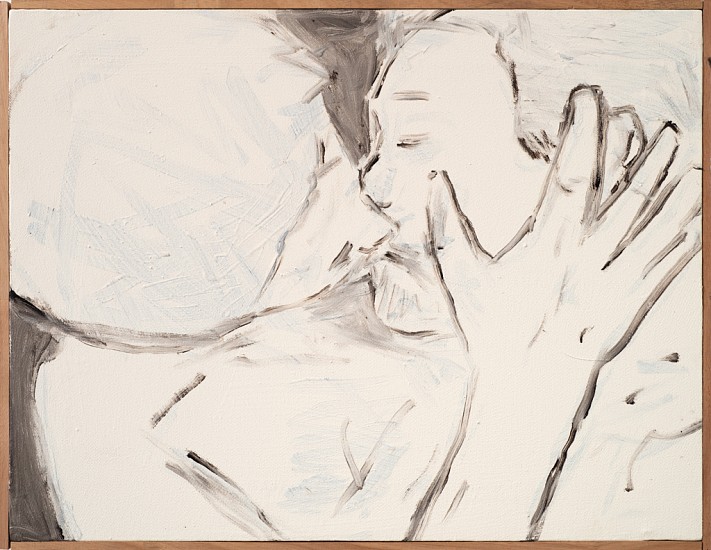 BRETT CHARLES  SEILER, Kiss
Oil on canvas