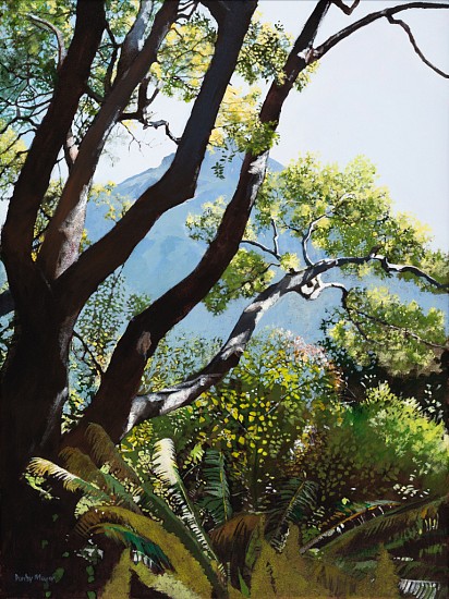 DENBY MEYER, Beneath the Mountain
Acrylic on canvas