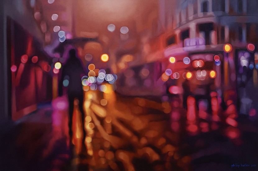 PHILIP BARLOW, midnight
2021, Oil on canvas