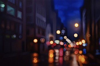 sapphire, slowing a split second at Everard Read London, image courtesy of the artist 80 x 120 cm