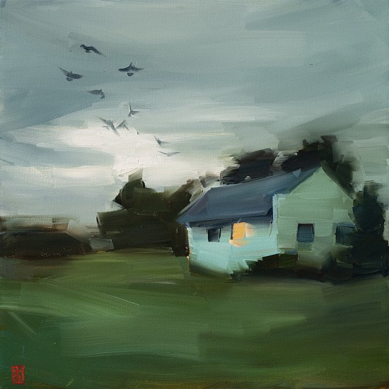 SASHA HARTSLIEF, Before the storm
Oil on canvas