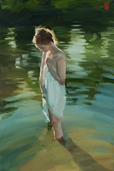 SASHA HARTSLIEF, Water & Light
Oil on canvas
