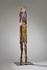 Beezy Bailey, King, hand painted bronze, 217 x 27 x 9 cm