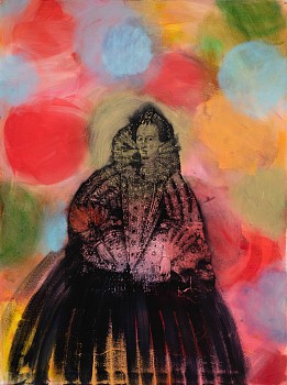 Beezy Bailey, Ebony, Oil on canvas, 120 x 90 cm