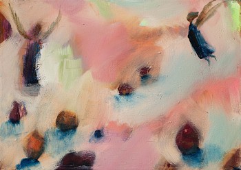 Beezy Bailey, Sonic Love, Oil on canvas, 50 x 70 cm