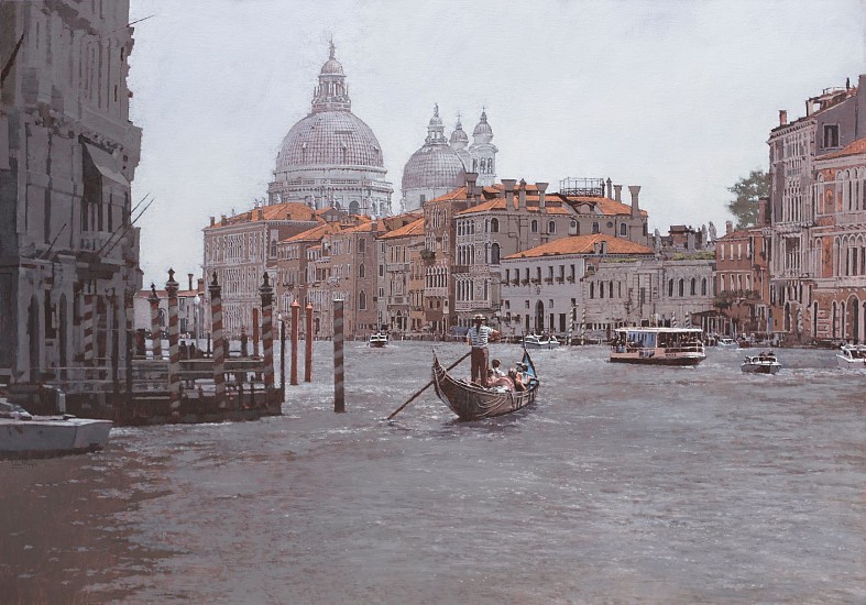 JOHN MEYER, A Venetian Summer (Italy)
Mixed media on canvas
