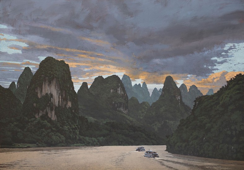 JOHN MEYER, Li Jiang (China)
Mixed media on canvas