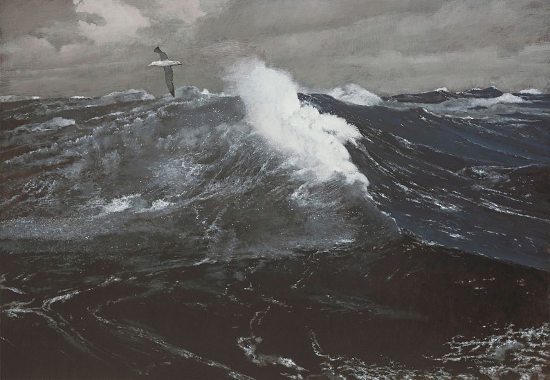 JOHN MEYER, Flight of the Albatross
Mixed media on canvas