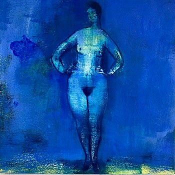 Louise Mason, Neriad, Oil on board, 20 x 20 cm