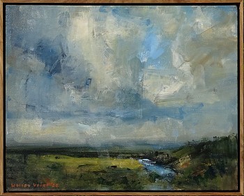 Mlondozi Dam, Southern Kruger, 41cm x 51cm, Oil on Canvas