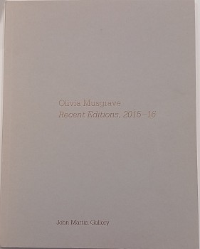 Olivia Musgrave Recent Editions 2015