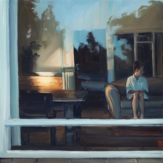 SASHA HARTSLIEF, Woman in The Window
Oil on canvas