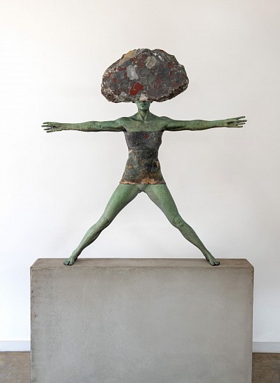 ANGUS TAYLOR, Vitruvian Woman
Bronze, heliotrope and prasiolite