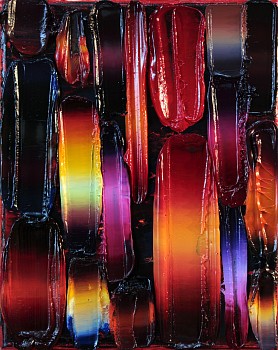 nigel mullins. votive 2024 oil on canvas 30 x 24 cm