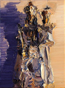 queen of .... 2023 oil on canvas 40 x 30 cm