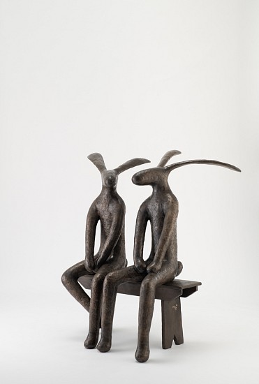 GUY DU TOIT, Couple on a Bench
Bronze