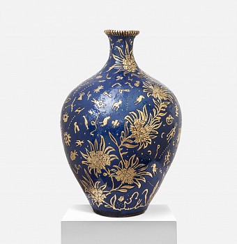 lucinda mudge deliverance ceramic gold lustre 57 cm mr