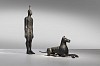 deborah bell figure with dog