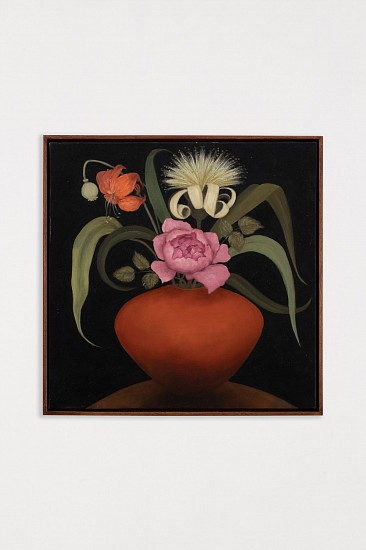 SHANY VAN DEN BERG, Flowers
oil on French linen