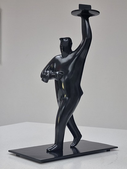 FLORIAN WOZNIAK, The Waiter (maquette)
Bronze